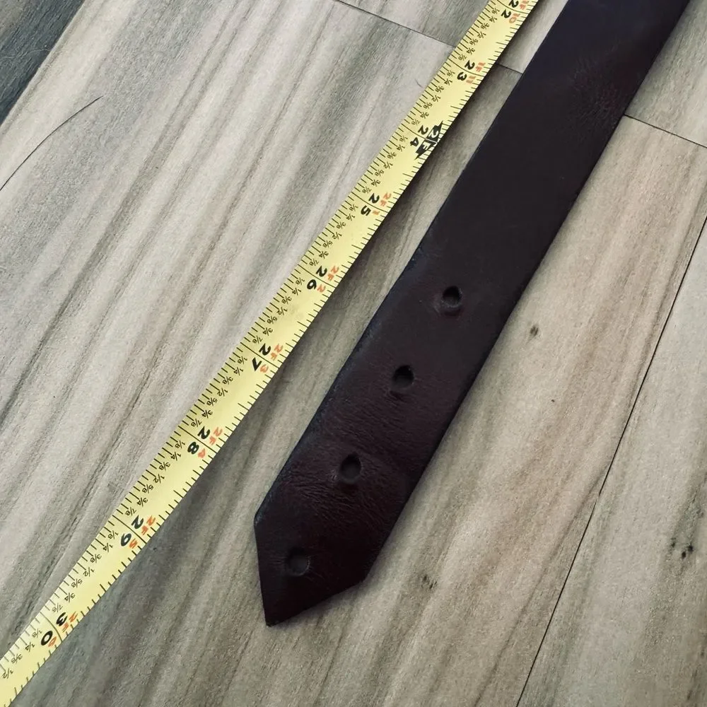 Old Navy Brown Leather Boys Belt Large